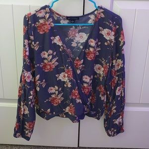 Floral blouse from American Eagle